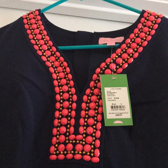 Lilly long sleeve embellished dress - Picture 2 of 3